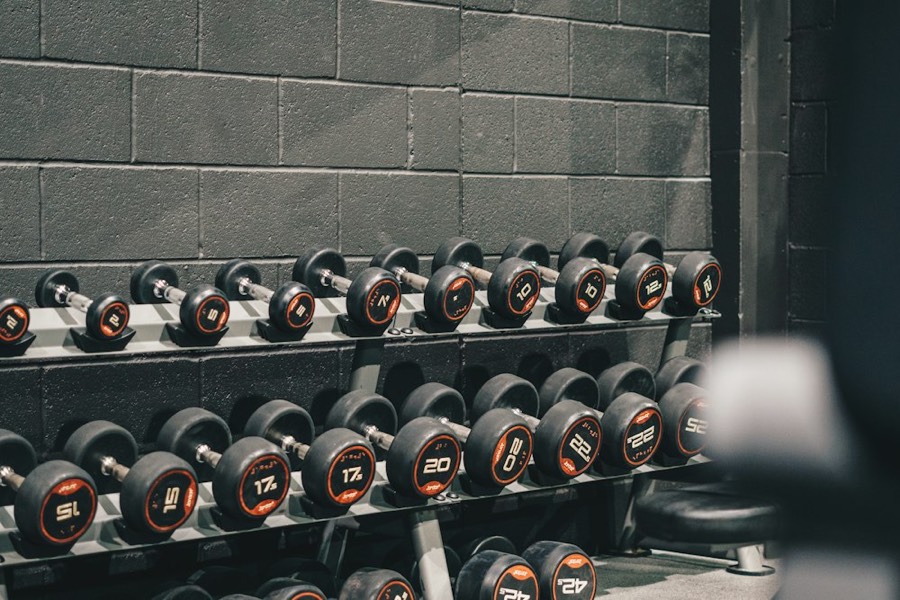 Rangée de kettlebells